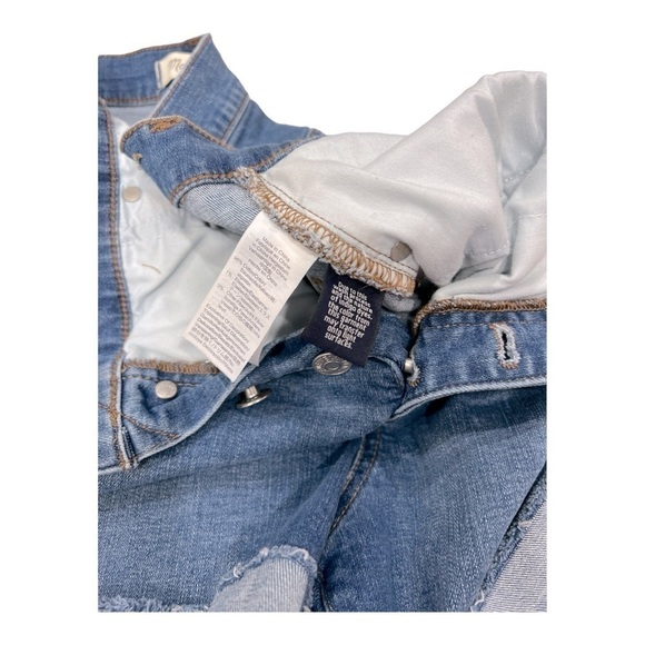 Madewell High-Rise Denim Shorts in Burke Wash: Button-Front Edition Size 31 - Picture 11 of 12